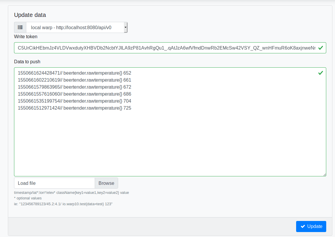 WarpStudio - example